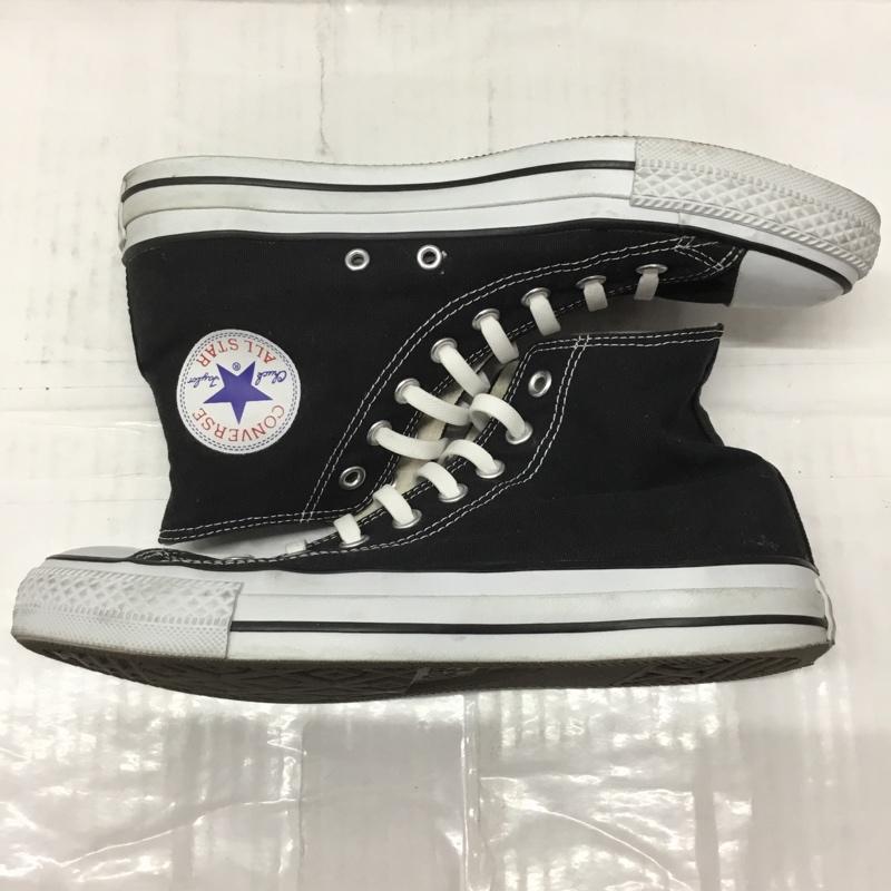 コンバース CONVERSE スニーカー スニーカー 1607 ハイカット 26cm 26.0cm ロゴ、文字 黒 / ブラック /  メンズ USED 古着 中古 10106531