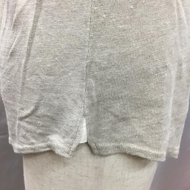 キャピタル KAPITAL カットソー 長袖 M 無地 ベージュ / ベージュ /  メンズ USED 古着 中古 10113455