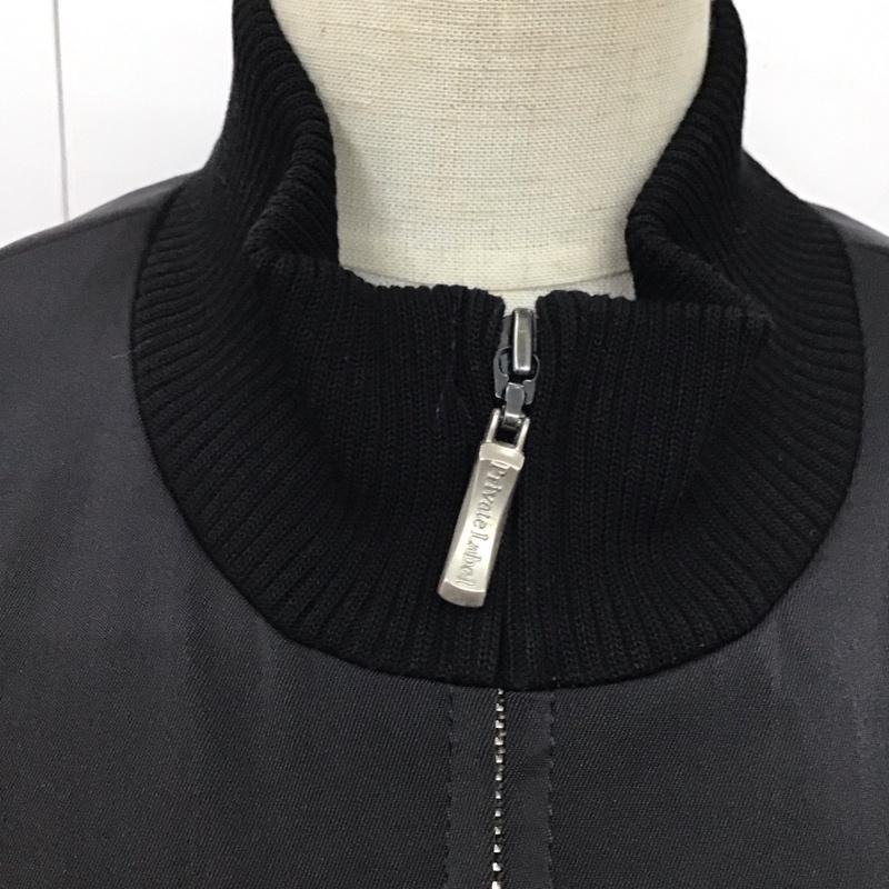 プライベートレーベル PRIVATE LABEL ワンピース ミニスカート M 無地 黒 / ブラック /  レディース USED 古着 中古 10120276