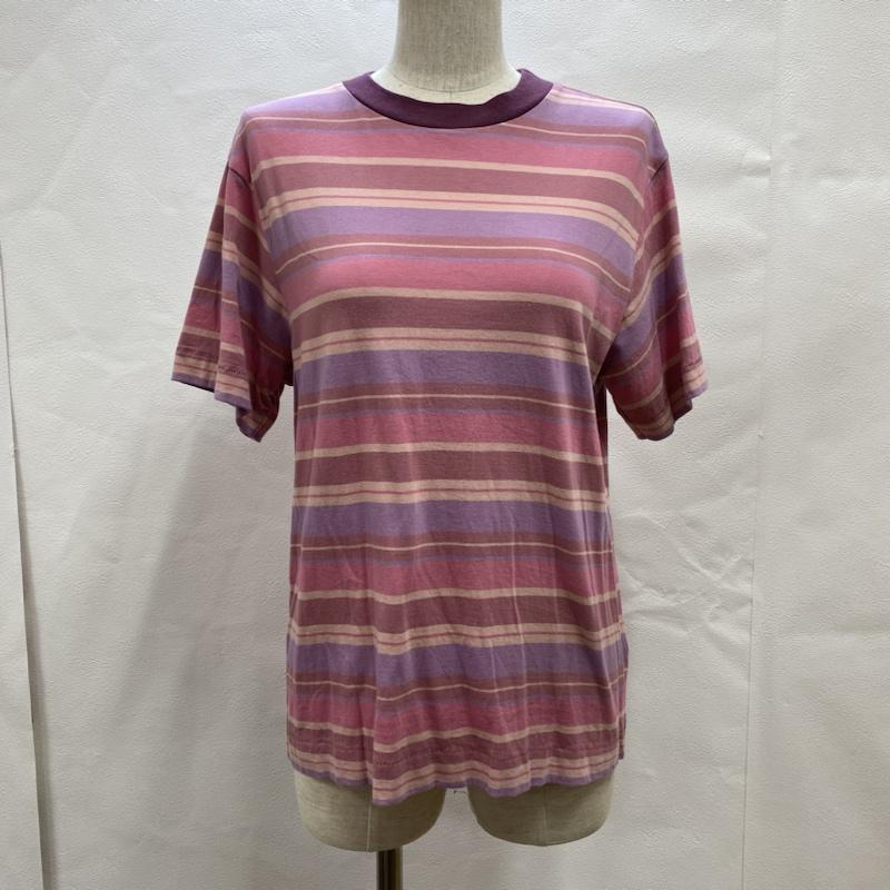ビームス BEAMS ワンピース ロングスカート 2021ss キャミワンピ Tシャツ セット 21S-YM602-2 21S-YM007-3 FREE ボーダー柄 桃 / ピンク / pink レディース USED 古着 中古 50093400