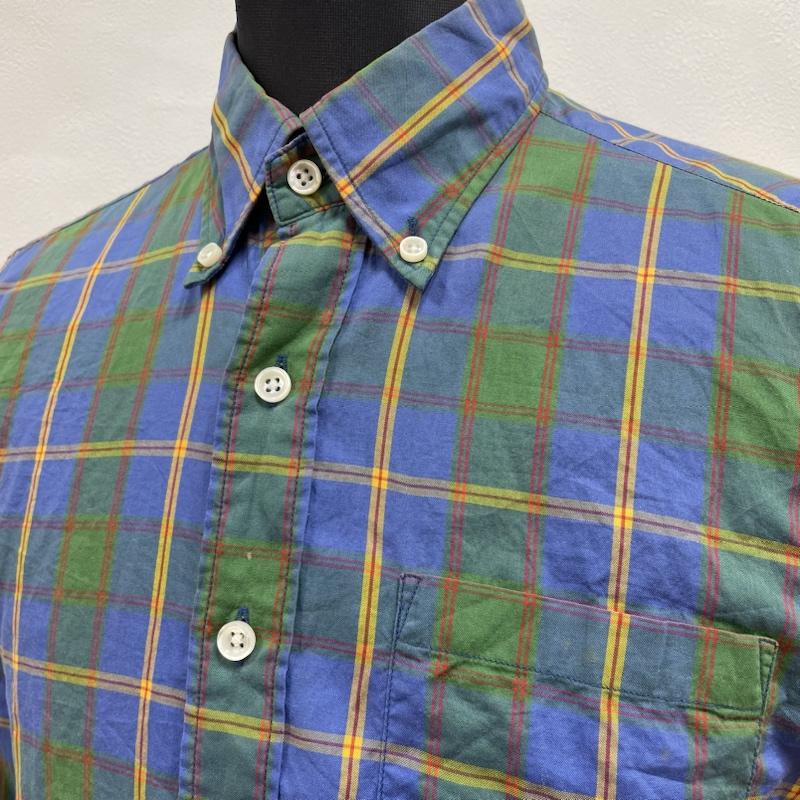 ユニフォームエクスペリメント uniform experiment シャツ、ブラウス 長袖 UNIFORM EXPERIMENT 長袖シャツ ボタンダウン チェック UE-90035 ワンポイント刺繡ロゴ SOPH 1 1 チェック X ワンポイント X ロゴ、文字 X 刺繍 マルチカラー / マルチカラー / multicolor メンズ USED 古着 中古 50095264