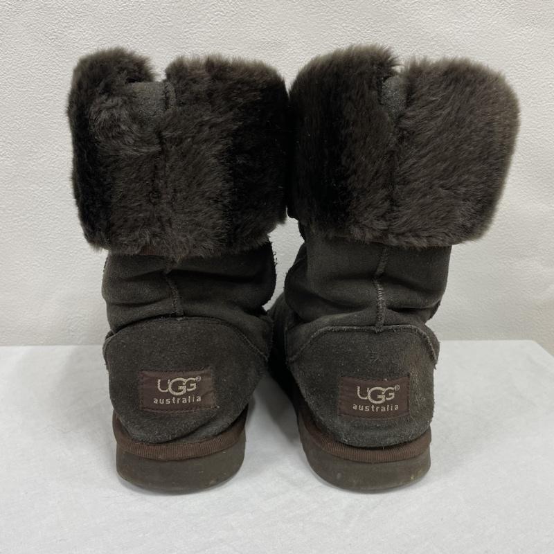 アグ UGG ブーツ 一般 UGG australia CLASSIC TALL 5815 アグ ムートンブーツ ブラウン チョコ スウェード W6 22~23cm - 無地 茶 / ブラウン / brown レディース USED 古着 中古 50095314