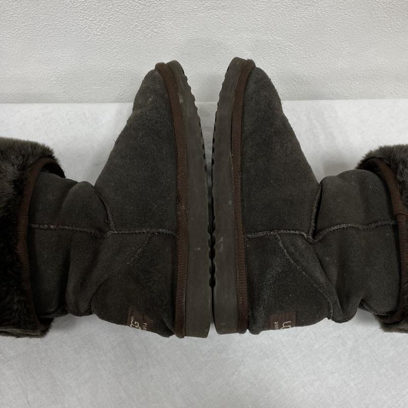 アグ UGG ブーツ 一般 UGG australia CLASSIC TALL 5815 アグ ムートンブーツ ブラウン チョコ スウェード W6 22~23cm - 無地 茶 / ブラウン / brown レディース USED 古着 中古 50095314