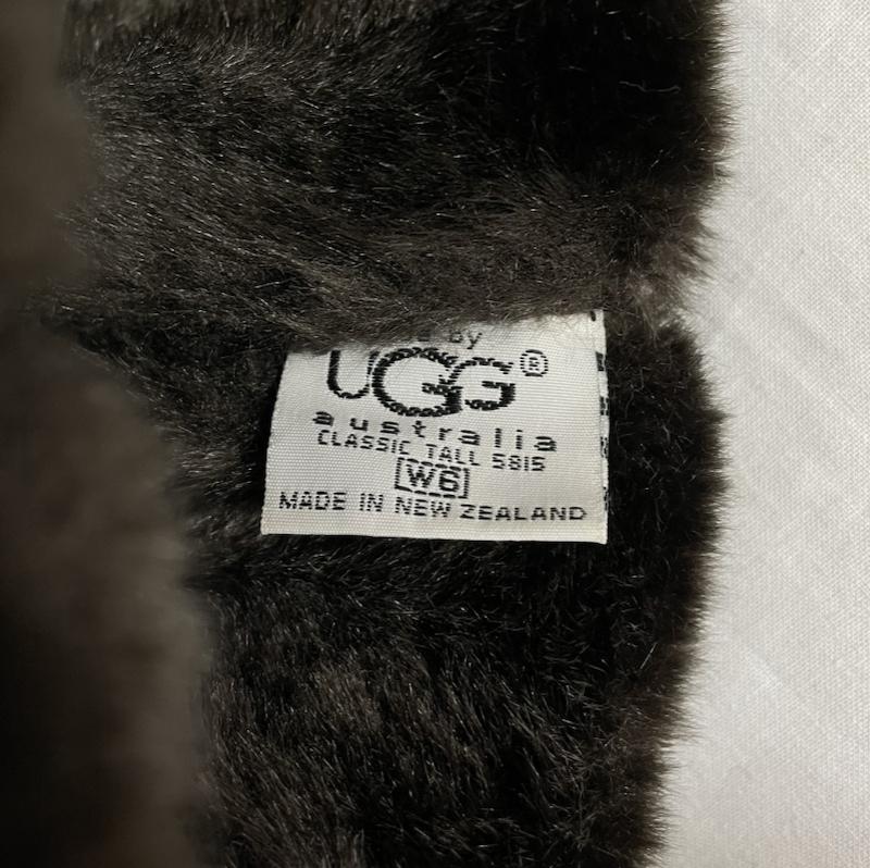 アグ UGG ブーツ 一般 UGG australia CLASSIC TALL 5815 アグ ムートンブーツ ブラウン チョコ スウェード W6 22~23cm - 無地 茶 / ブラウン / brown レディース USED 古着 中古 50095314