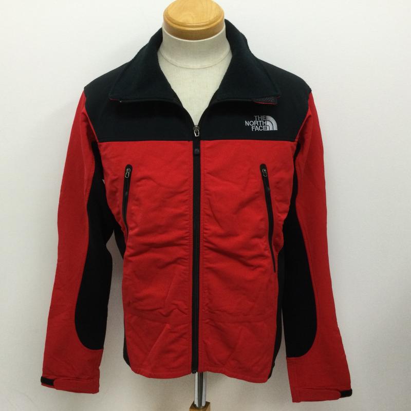 ザノースフェイス THE NORTH FACE ジャケット、上着 ジャンパー、ブルゾン NP21202 Alpine Softshell Jacket SUMMIT SERIES アルパイン ソフトシェルジャケット M 無地 X ロゴ、文字 赤 / レッド / red X 黒 / ブラック / black メンズ USED 古着 中古 50097561