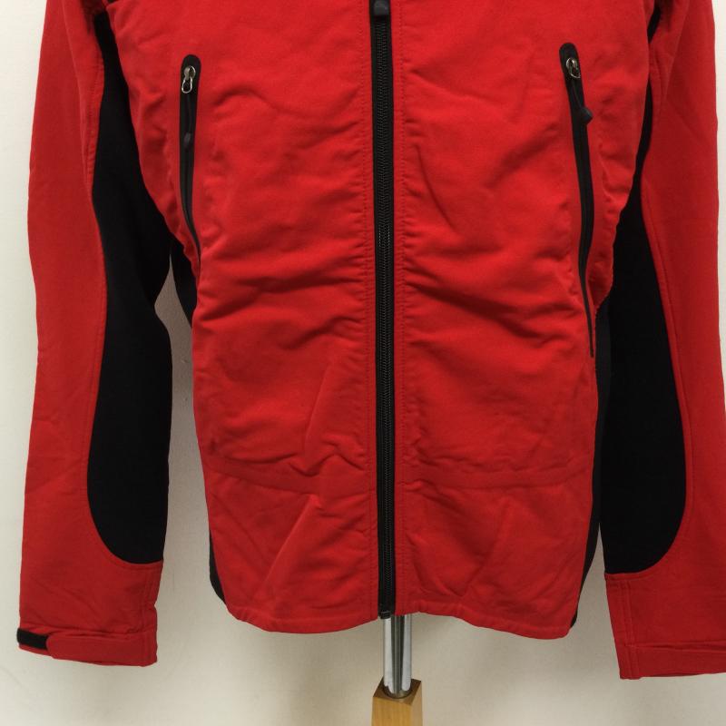 ザノースフェイス THE NORTH FACE ジャケット、上着 ジャンパー、ブルゾン NP21202 Alpine Softshell Jacket SUMMIT SERIES アルパイン ソフトシェルジャケット M 無地 X ロゴ、文字 赤 / レッド / red X 黒 / ブラック / black メンズ USED 古着 中古 50097561