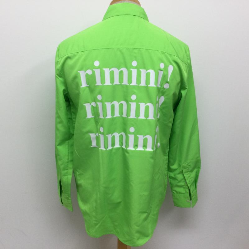 エムエスジーエム MSGM シャツ、ブラウス 長袖 2640ME10R バックデカロゴプリント 長袖ドレスシャツ タグ付き サイズ 15 1/2 M ロゴ、文字 薄緑 / ライトグリーン / メンズ USED 古着 中古 50097708