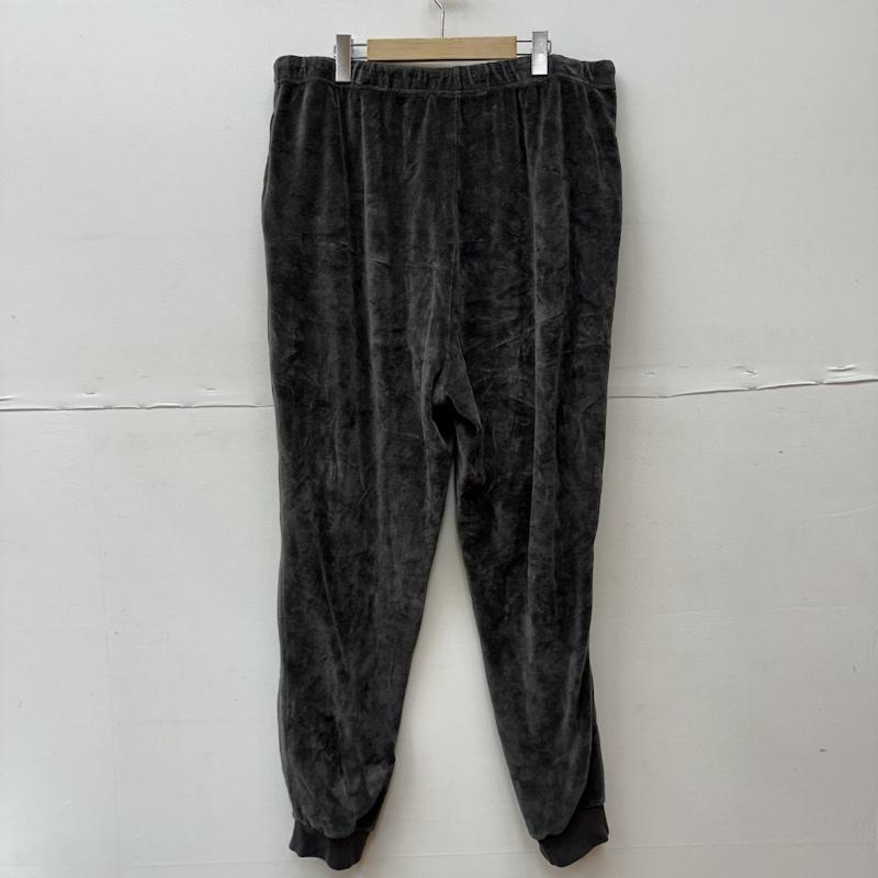 エッセンシャルズ ESSENTIALS パンツ ワークパンツ、ペインターパンツ コットン混 ベロア ラウンジ パンツ XXL チャコールグレー / チャコールグレー / メンズ USED 古着 中古 50097820