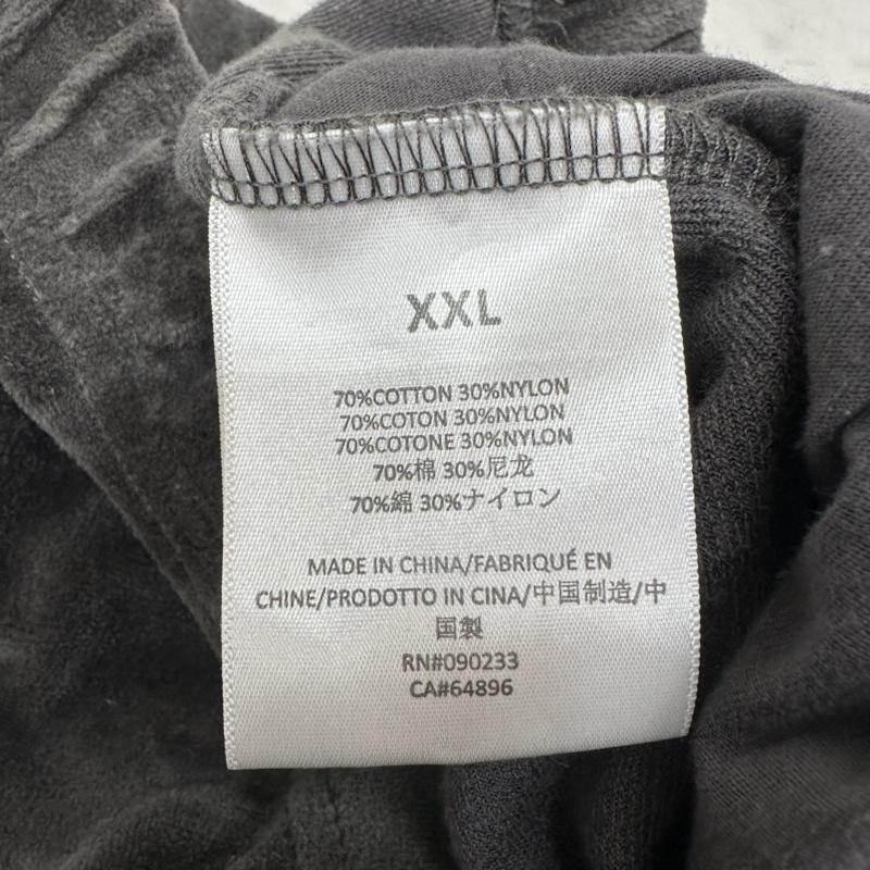 エッセンシャルズ ESSENTIALS パンツ ワークパンツ、ペインターパンツ コットン混 ベロア ラウンジ パンツ XXL チャコールグレー / チャコールグレー / メンズ USED 古着 中古 50097820