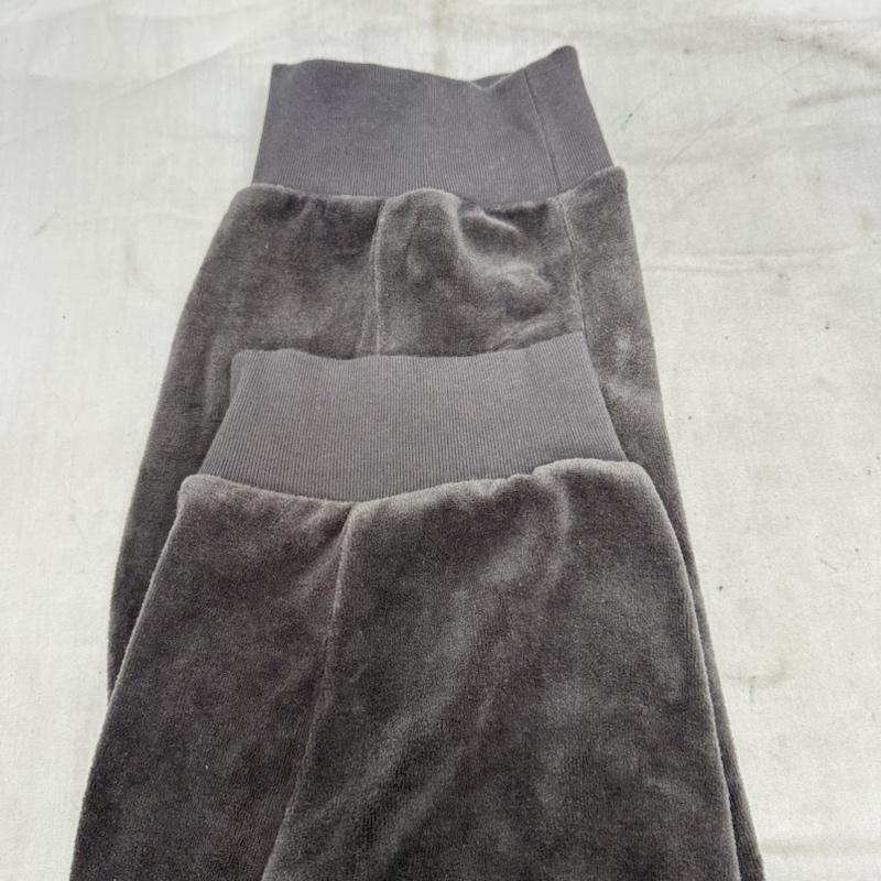 エッセンシャルズ ESSENTIALS パンツ ワークパンツ、ペインターパンツ コットン混 ベロア ラウンジ パンツ XXL チャコールグレー / チャコールグレー / メンズ USED 古着 中古 50097820