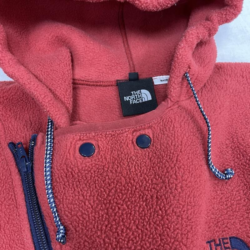 ザノースフェイス THE NORTH FACE ワンピース・ドレス・オールインワン ワンピース・ドレス・オールインワン THE NORTH FACE ロンパース オールインワン NAJ-3954 フリース キッズ アウトドア M M ワンポイント X 刺繍 X ロゴ、文字 赤 / レッド / red ボーイズ USED 古着 中古 50098067