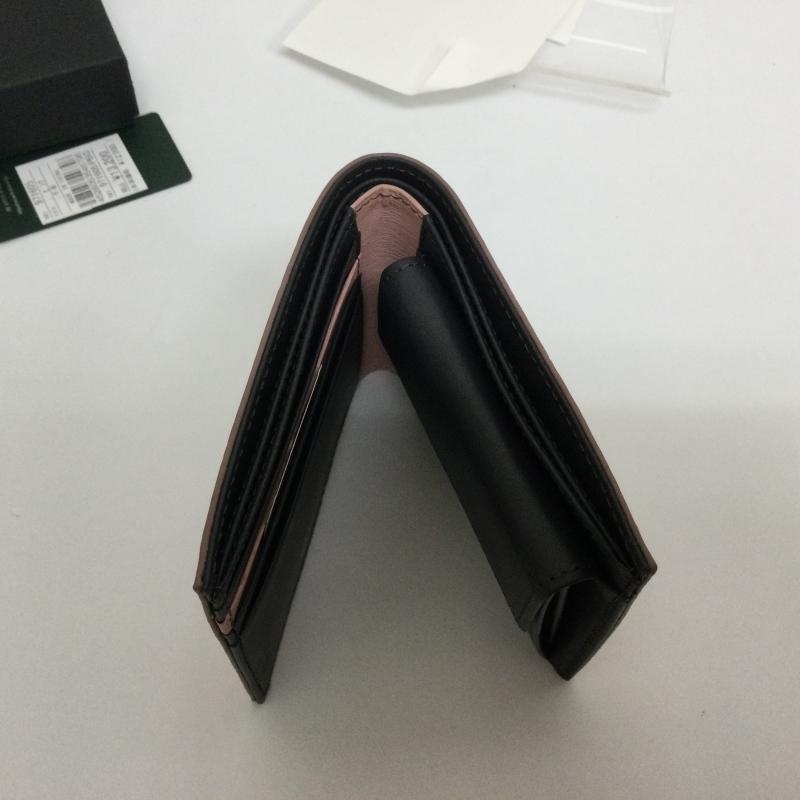 古着 USED 財布 二つ折り IS/IT イズ イット 971605 ペッパー 2ッ折財布 レザー ウォレット タグ・箱付 - 無地 桃 / ピンク / pink メンズ USED 古着 中古 50098460