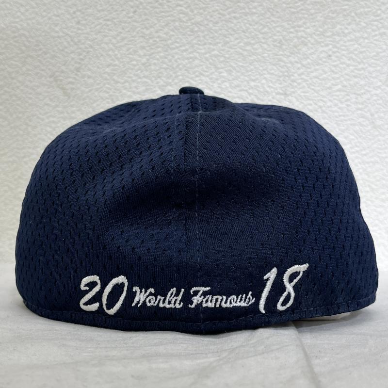 シュプリーム Supreme 帽子 キャップ 18SS Mesh Box Logo メッシュ ボックスロゴ New Era ニューエラ 6パネル キャップ - 紺 / ネイビー / navy メンズ USED 古着 中古 50098490