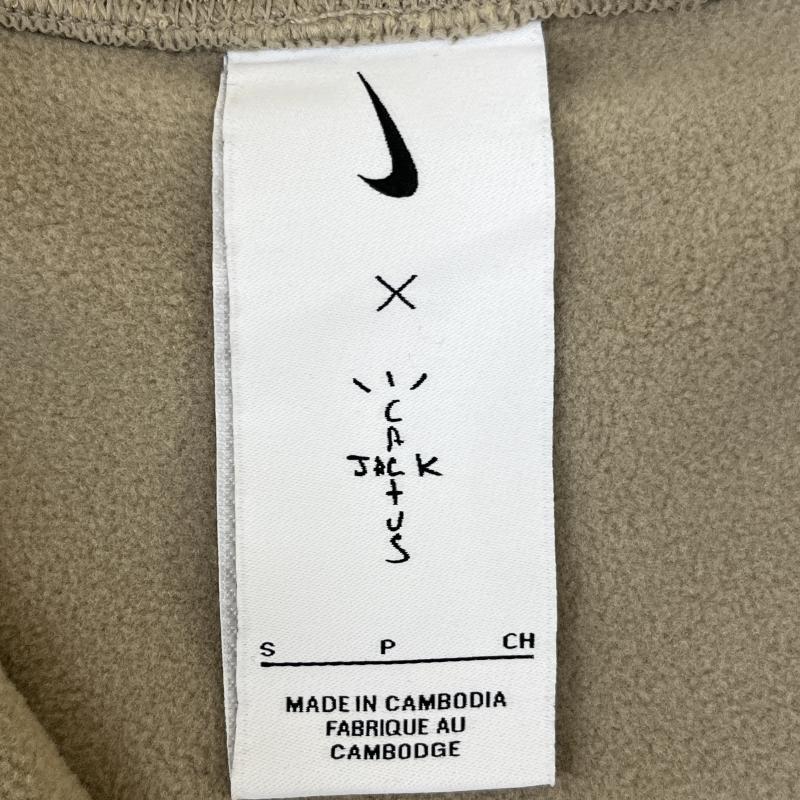 ナイキ NIKE ジャケット、上着 ジャンパー、ブルゾン DM1288-247 トラヴィススコット ハーフジップ ショート丈 フリース S レディース USED 古着 中古 50098827