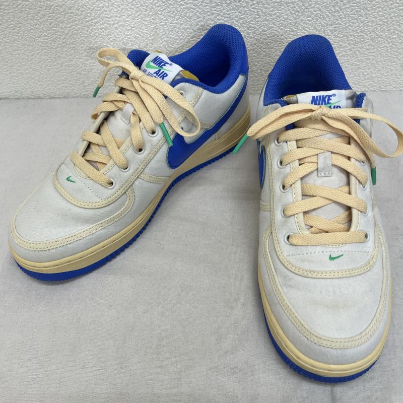ナイキ NIKE スニーカー スニーカー FJ5440-133 WMNS AIR FORCE 1 ’07 エアフォース セイル ミディアム ブルー パール バニラ 27.0cm メンズ USED 古着 中古 50099826