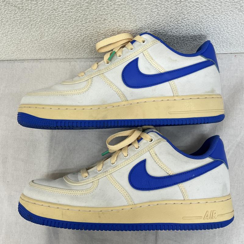 ナイキ NIKE スニーカー スニーカー FJ5440-133 WMNS AIR FORCE 1 ’07 エアフォース セイル ミディアム ブルー パール バニラ 27.0cm メンズ USED 古着 中古 50099826