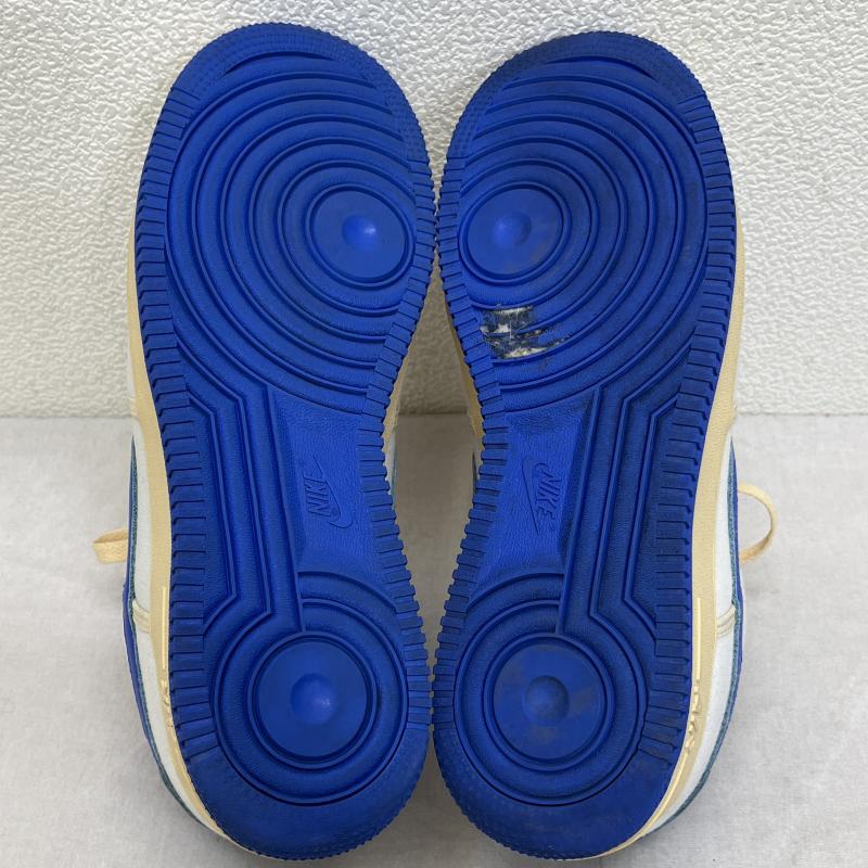 ナイキ NIKE スニーカー スニーカー FJ5440-133 WMNS AIR FORCE 1 ’07 エアフォース セイル ミディアム ブルー パール バニラ 27.0cm メンズ USED 古着 中古 50099826