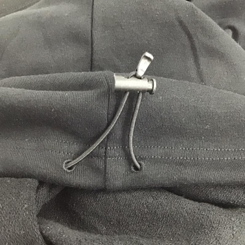 ヘルスニット Healthknit カットソー 長袖 長袖カットソー プリントカットソー クルーネック L 無地 黒 / ブラック /  メンズ USED 古着 中古 10146707