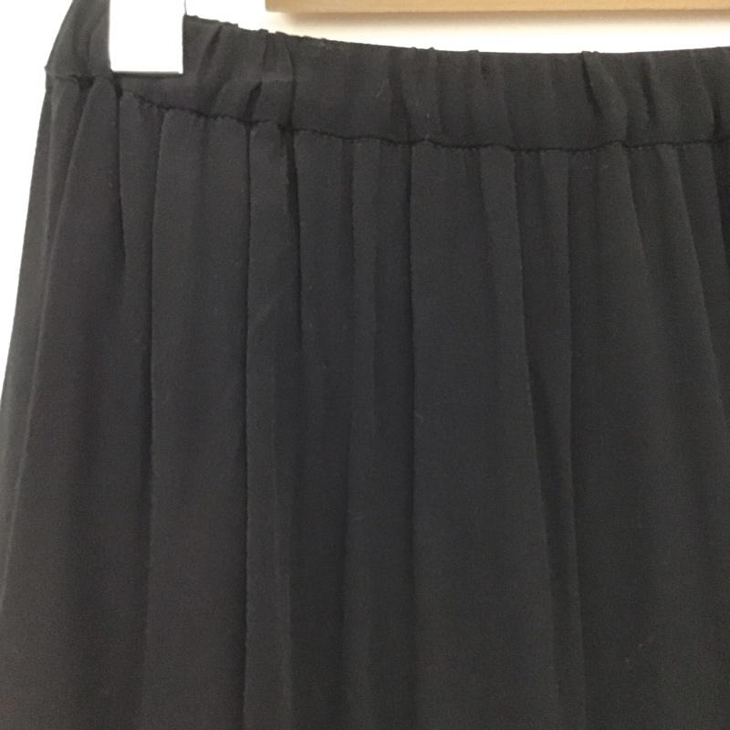 ローリーズファーム LOWRYS FARM スカート ロングスカート FREE 無地 黒 / ブラック /  レディース USED 古着 中古 10148426