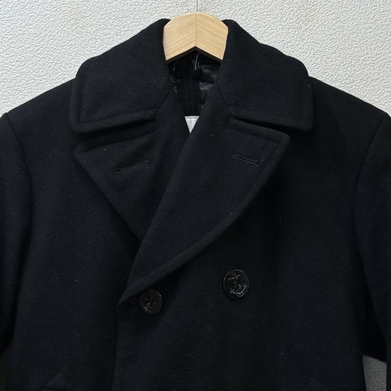 古着 USED コート ピーコート ROLLAND BERRY CREATE ローランドベリークリエイト バックフェイス タイト ピー - 黒 / ブラック / black メンズ USED 古着 中古 50100420
