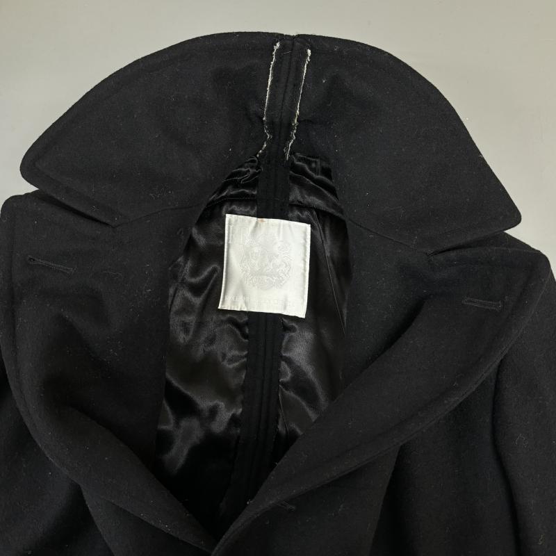 古着 USED コート ピーコート ROLLAND BERRY CREATE ローランドベリークリエイト バックフェイス タイト ピー - 黒 / ブラック / black メンズ USED 古着 中古 50100420