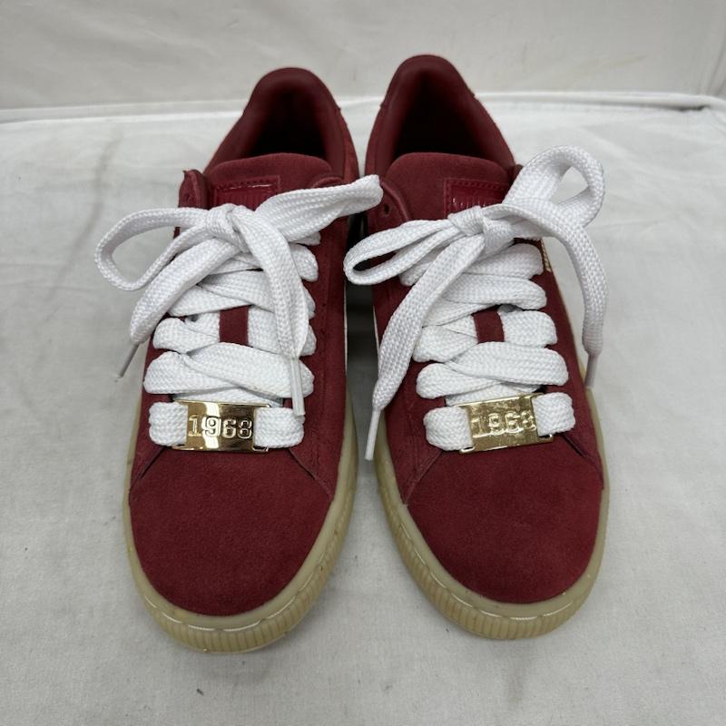 プーマ PUMA スニーカー スニーカー SUEDE CLASSIC BBOY FAB WNS 365559-01 23.5cm 赤 / レッド / red レディース USED 古着 中古 50100641