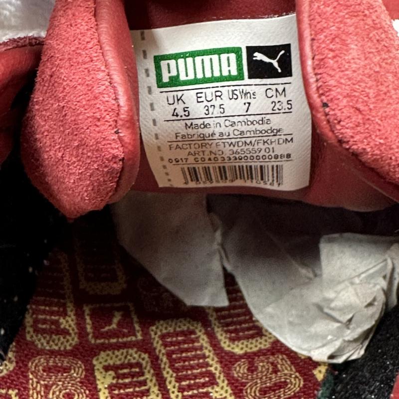 プーマ PUMA スニーカー スニーカー SUEDE CLASSIC BBOY FAB WNS 365559-01 23.5cm 赤 / レッド / red レディース USED 古着 中古 50100641
