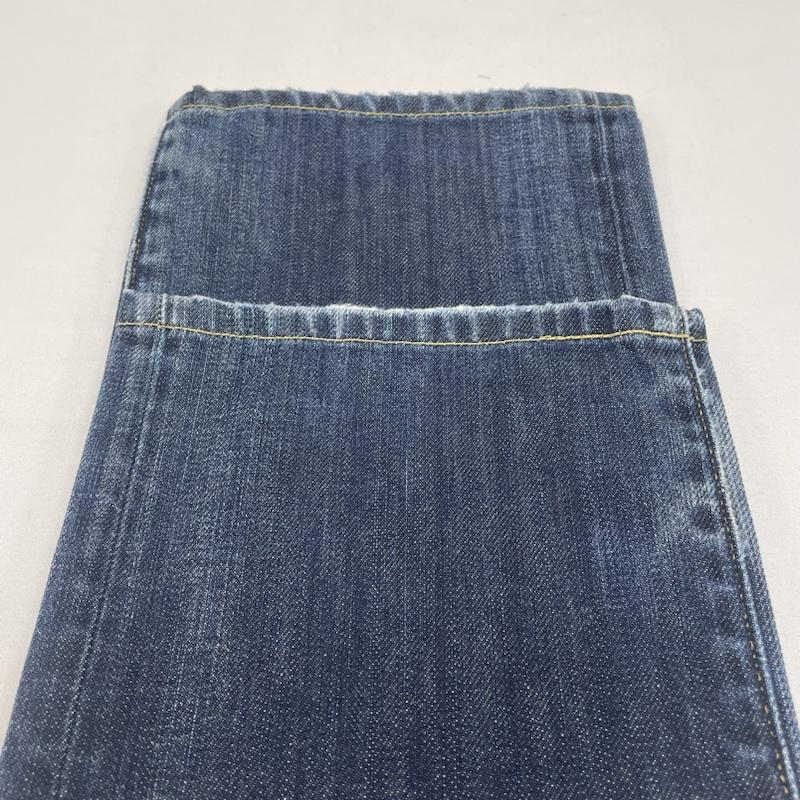 ジースターロゥ G-STAR RAW パンツ デニム、ジーンズ 3301 ストレート ジーンズ デニム テーパード ストレッチ ボタンフライ 501210282 28インチ ロゴ、文字 X 刺繍 インディゴ / インディゴ / Indigo メンズ USED 古着 中古 50100961