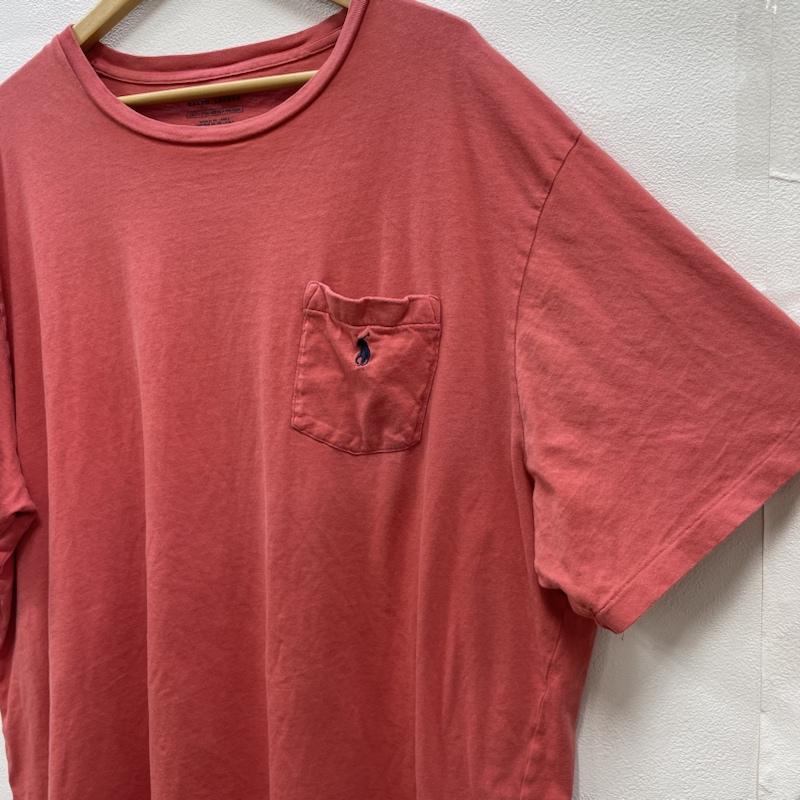 ラルフローレン RALPHLAUREN Tシャツ 半袖 POLO RALPH LAUREN 半袖 ポケット Tシャツ ワンポイント ポニー 刺繍ロゴ 2XL ビックサイズ XXL ワンポイント X ロゴ、文字 X 刺繍 赤 / レッド / red X 桃 / ピンク / pink X 紺 / ネイビー / navy メンズ USED 古着 中古 50101072
