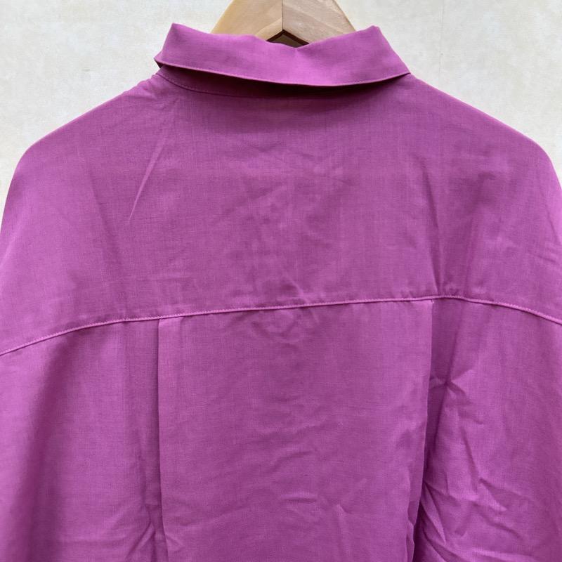 ロデオクラウンズ Rodeo Crowns シャツ、ブラウス 長袖 420FSL30-038B Natuly Linen リネン混 ギャザーパフ袖 オーバーサイズ FREE 桃 / ピンク / pink レディース USED 古着 中古 50101167