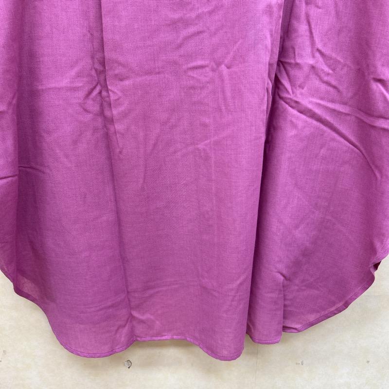 ロデオクラウンズ Rodeo Crowns シャツ、ブラウス 長袖 420FSL30-038B Natuly Linen リネン混 ギャザーパフ袖 オーバーサイズ FREE 桃 / ピンク / pink レディース USED 古着 中古 50101167