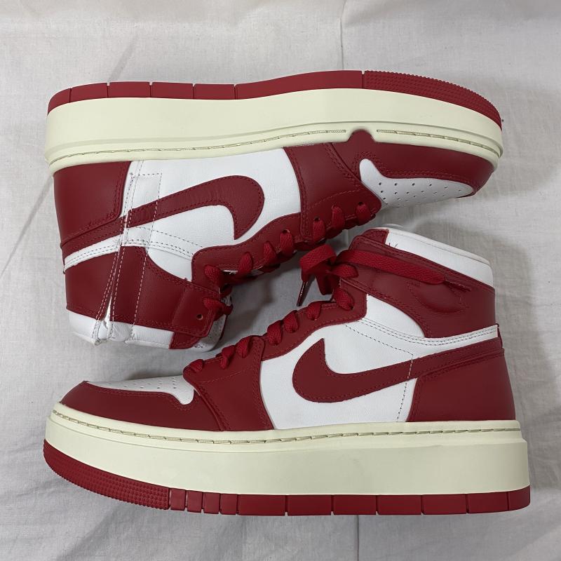 ナイキ NIKE スニーカー スニーカー dn3253-116 WMNS Air Jordan 1 High Elevate Varsity Red and Summit White US12/29cm 29.0cm 白 / ホワイト / white X 赤 / レッド / red メンズ USED 古着 中古 50101526