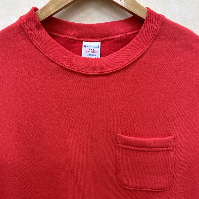 チャンピオン Champion ベスト ベスト C5-V001 9oz 裏起毛 ルーズフィット オーバーサイズ スウェット M 赤 / レッド / red メンズ USED 古着 中古 50101571