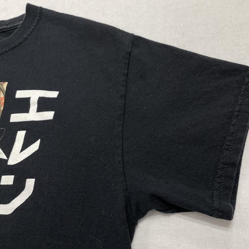 古着 USED Tシャツ 半袖 進撃の巨人 Attack on Titan エレン・イェーガー アニメTシャツ Anime Tshirt キャラクター オフィシャル M M ロゴ、文字 X キャラクター X プリント 黒 / ブラック / black メンズ USED 古着 中古 50101802