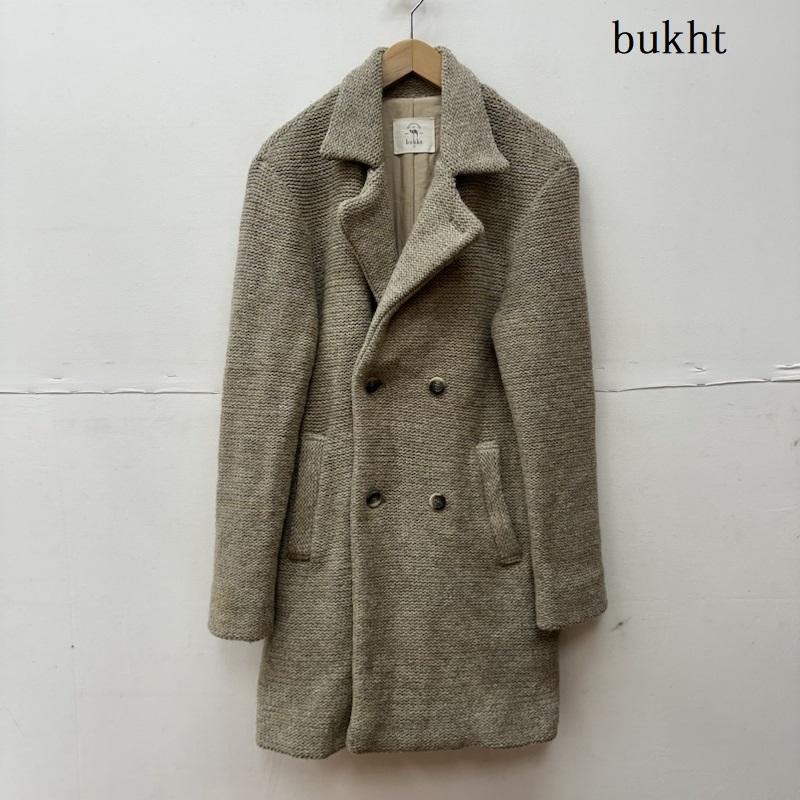 ブフト bukht コート コート一般 B-16311 ニット ウール コート 0 ベージュ / ベージュ / beige メンズ USED 古着 中古 50101881