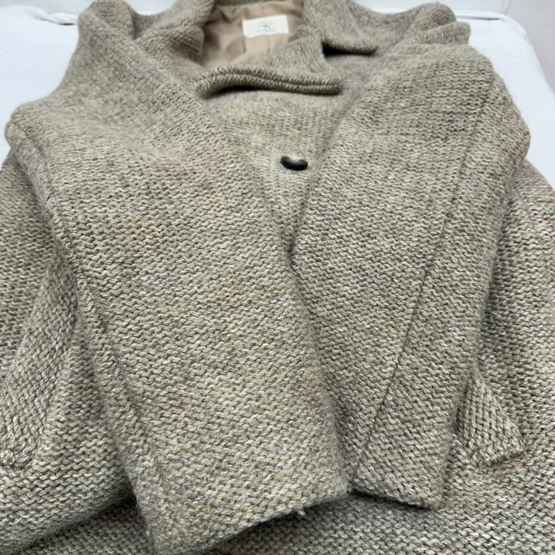 ブフト bukht コート コート一般 B-16311 ニット ウール コート 0 ベージュ / ベージュ / beige メンズ USED 古着 中古 50101881