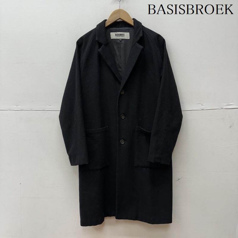 バシスブルック BASISBROEK コート コート一般 ウール チェスター コート 2 黒 / ブラック / black メンズ USED 古着 中古 50101882