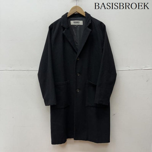 バシスブルック BASISBROEK コート コート一般 ウール チェスター コート 2 黒 / ブラック / black メンズ USED 古着 中古 50101882