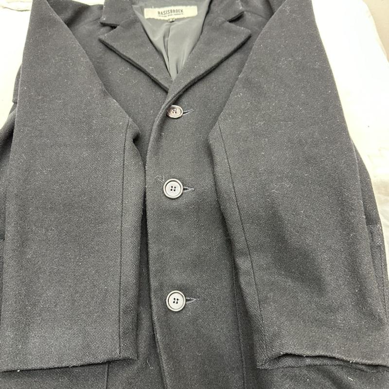 バシスブルック BASISBROEK コート コート一般 ウール チェスター コート 2 黒 / ブラック / black メンズ USED 古着 中古 50101882