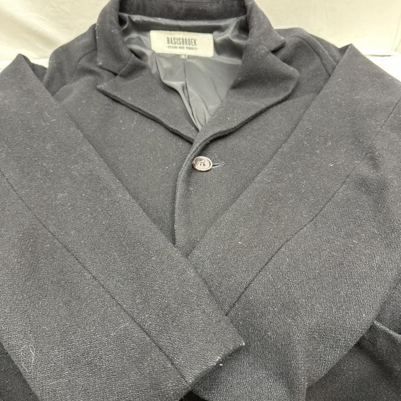 バシスブルック BASISBROEK コート コート一般 ウール チェスター コート 2 黒 / ブラック / black メンズ USED 古着 中古 50101882