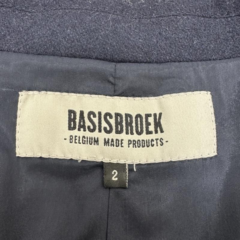 バシスブルック BASISBROEK コート コート一般 ウール チェスター コート 2 紺 / ネイビー / navy メンズ USED 古着 中古 50101886