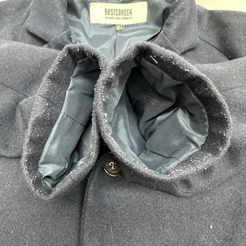 バシスブルック BASISBROEK コート コート一般 ウール チェスター コート 2 紺 / ネイビー / navy メンズ USED 古着 中古 50101886