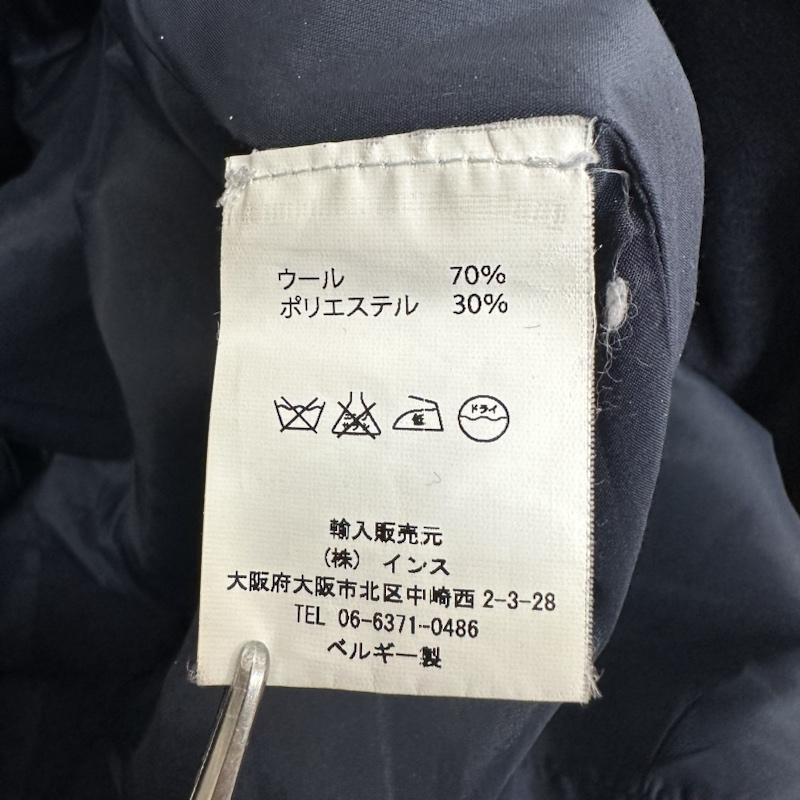 バシスブルック BASISBROEK コート コート一般 ウール チェスター コート 3 紺 / ネイビー / navy メンズ USED 古着 中古 50101923