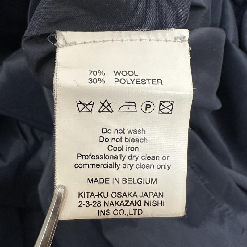 バシスブルック BASISBROEK コート コート一般 ウール チェスター コート 3 紺 / ネイビー / navy メンズ USED 古着 中古 50101923