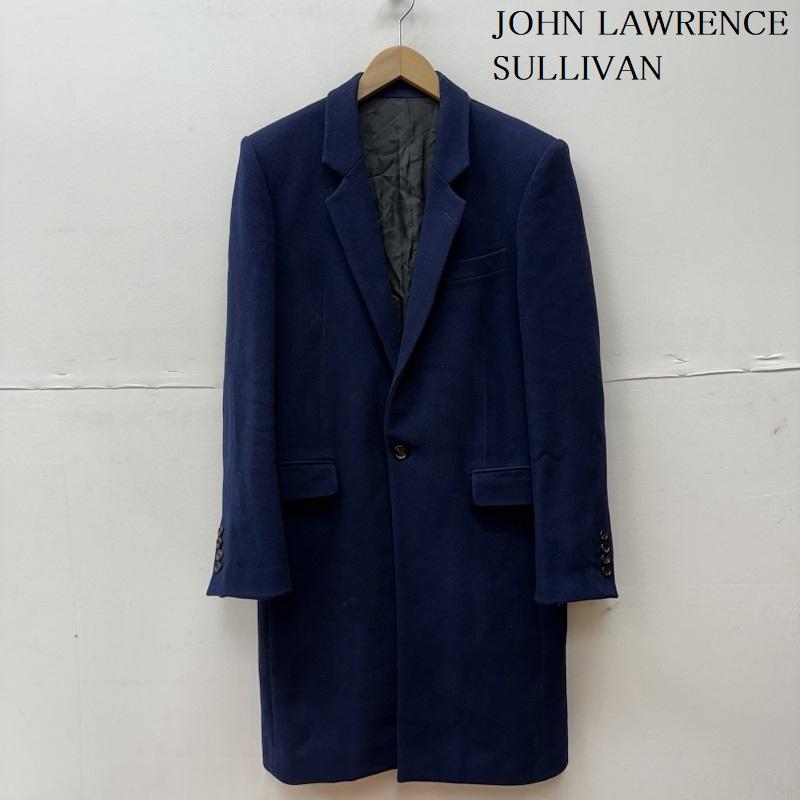 ジョンローレンスサリバン JOHN LAWRENCE SULLIVAN コート コート一般 ウール チェスター コート 38 紺 / ネイビー / navy メンズ USED 古着 中古 50101926