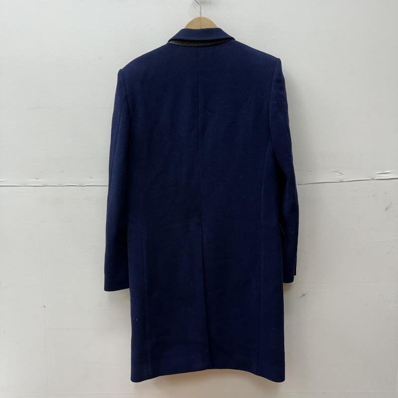 ジョンローレンスサリバン JOHN LAWRENCE SULLIVAN コート コート一般 ウール チェスター コート 38 紺 / ネイビー / navy メンズ USED 古着 中古 50101926