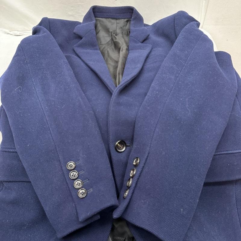 ジョンローレンスサリバン JOHN LAWRENCE SULLIVAN コート コート一般 ウール チェスター コート 38 紺 / ネイビー / navy メンズ USED 古着 中古 50101926