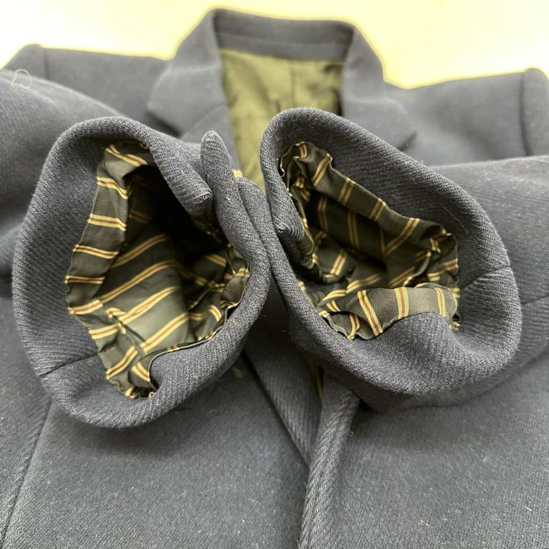 ジョンローレンスサリバン JOHN LAWRENCE SULLIVAN コート コート一般 ウール チェスター コート 38 紺 / ネイビー / navy メンズ USED 古着 中古 50101926