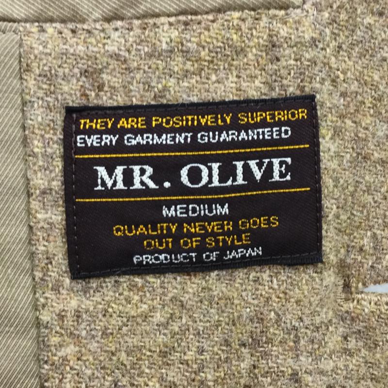 ミスターオリーブ MR.OLIVE ジャケット、上着 ジャケット、ブレザー テーラードジャケット M-3399 M ベージュ / ベージュ / beige メンズ USED 古着 中古 50102000