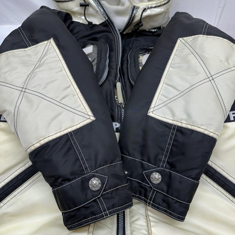 古着 USED ジャケット、上着 ジャンパー、ブルゾン 90s FICCE SPORTS GOLDWIN ナイロン 中綿 ジャケット M 黒 / ブラック / black X 白 / ホワイト / white メンズ USED 古着 中古 50102047